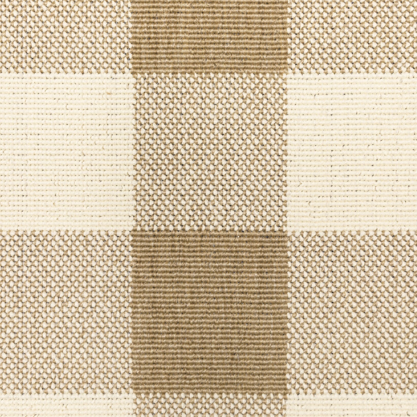 Vista Home Malta Gingham Check Indoor/Outdoor Area Rug