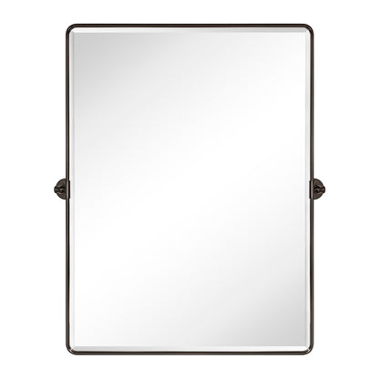 TEHOME Woodvale Rectangle Vertical Metal Wall Mirrors