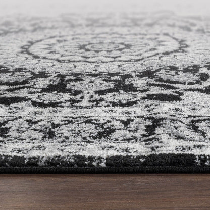 World Rug Gallery Traditional Oriental Medallion Area Rug