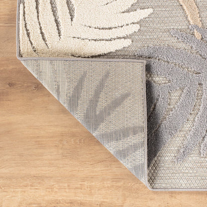 World Rug Gallery Tropical Floral Modern Indoor/Outdoor Area Rug