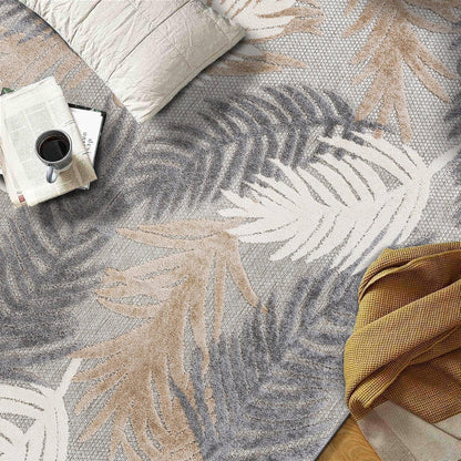 World Rug Gallery Tropical Floral Modern Indoor/Outdoor Area Rug